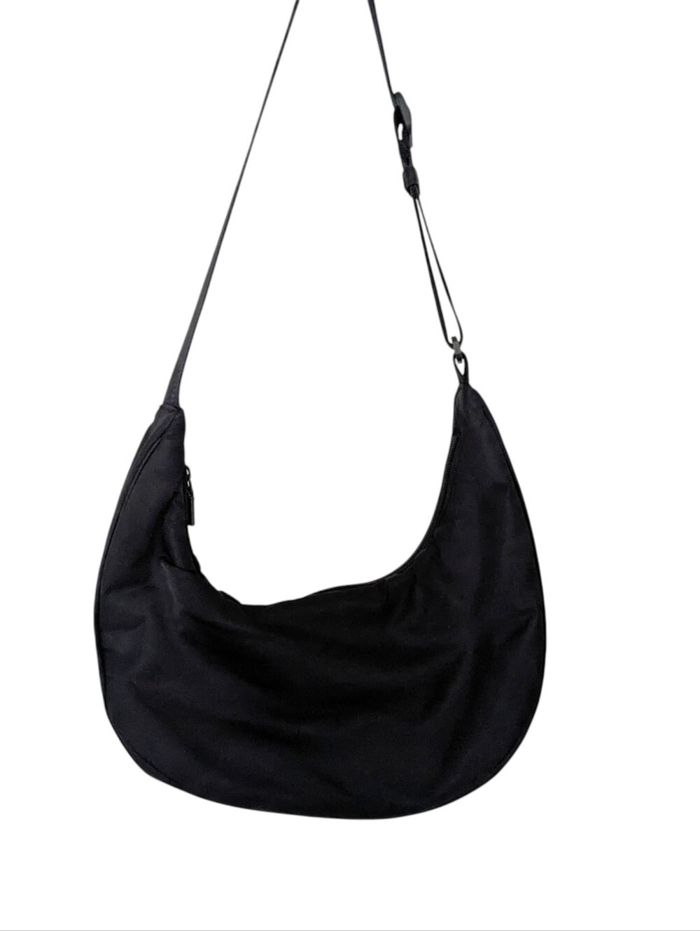 Aritzia's Sunday Best Black Nylon Hobo Bag